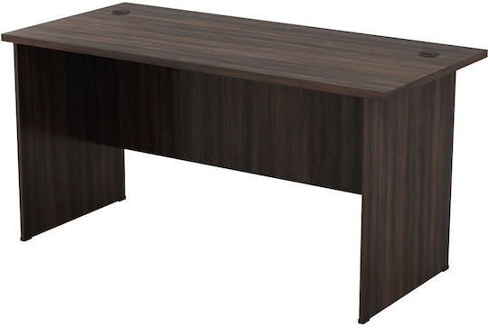 Schreibtisch Holz Dark Walnut 180x70x74cm
