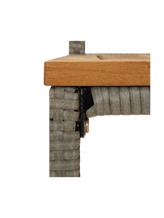 Stool for Bar Outdoor Gray 40x44x78cm