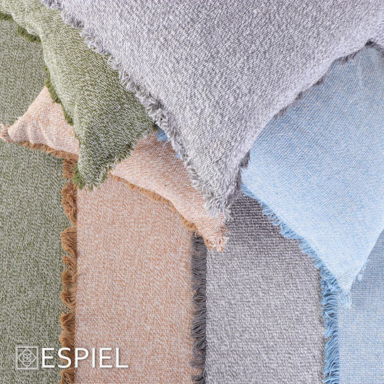 Espiel Zierkissen Grün 40x40cm