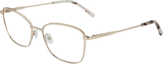 Lacoste Γυναικείος Σκελετός Γυαλιών Χρυσός L2281-770