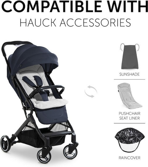 Hauck Travel N Care Baby Stroller Suitable for Newborn Navy Blue 6.8kg
