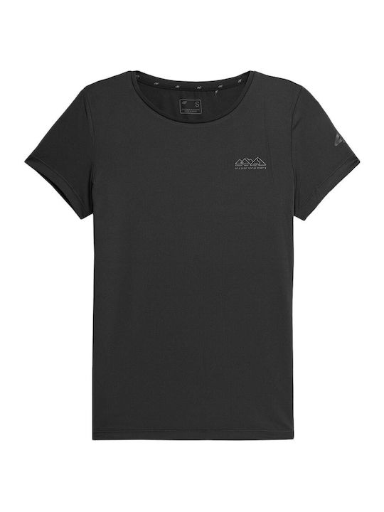 4F Damen Sportlich T-shirt Gray