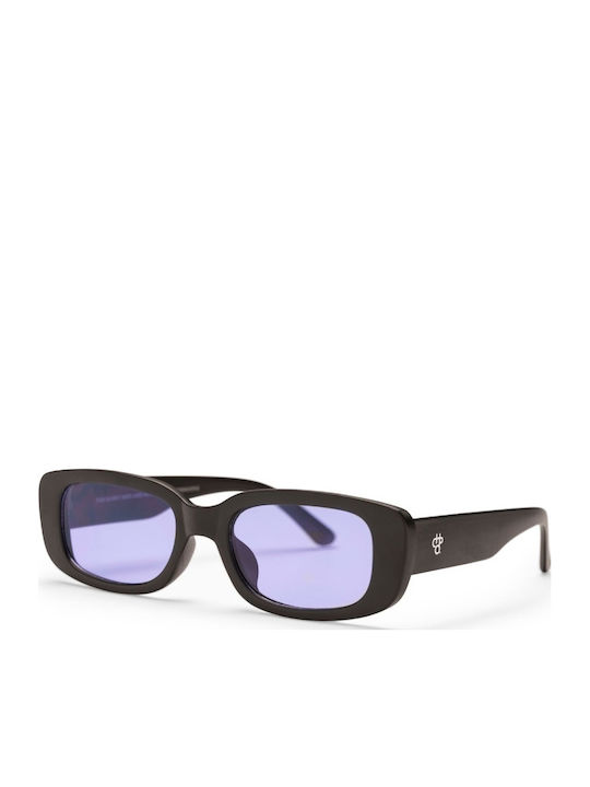 Chpo Nicole Sunglasses Μαύρα with Acetate Frame & Purple Lens Chpo Nicole Sunglasses Μαύρα with Acetate Frame & Purple Lens