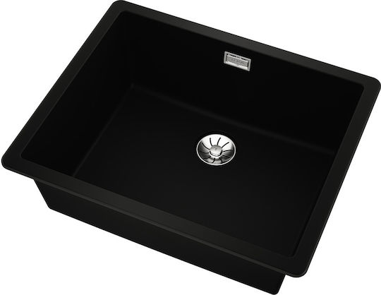 Teka Radea R10 50.40 M-TG 115230051 Drop-In Мивка от Синтетичен Гранит Ш55.6xД45.6см Черен