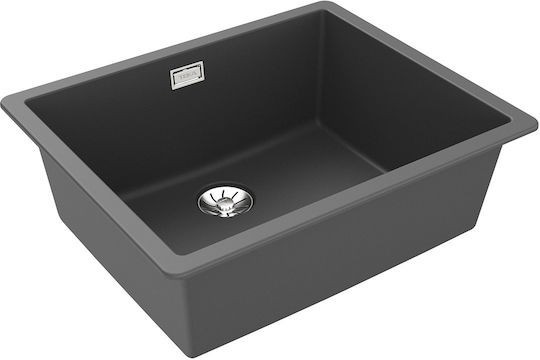 Teka Radea R10 50.40 M-TG 115230052 Drop-In Spüle aus Verbundgranulat B55.6xT45.6cm Gray