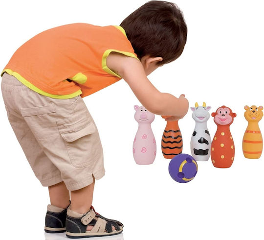 Ludi Bowling Bowling 5 Animals for 10++ Months