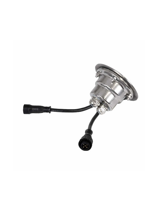 GloboStar GloboStar Außenstehlampen Spot LED 12W RGBW IP68 Silber