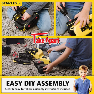 Stanley Plastic Construction Toy Take Apart Jackhammer Kit Kid 5++ years