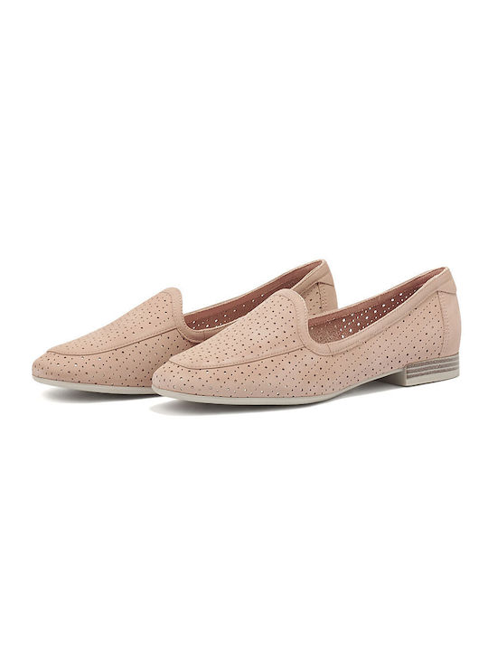 Tamaris Comfort Women's Moccasins in Pink Color