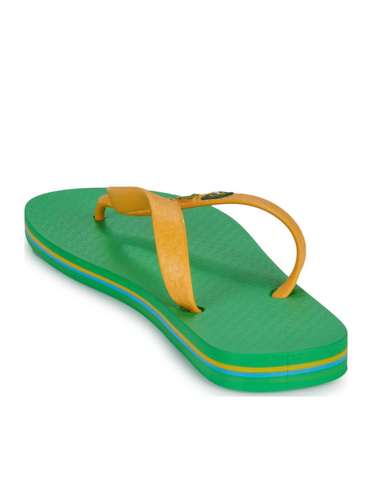 Classica Brasil II Men's Flip Flops Green