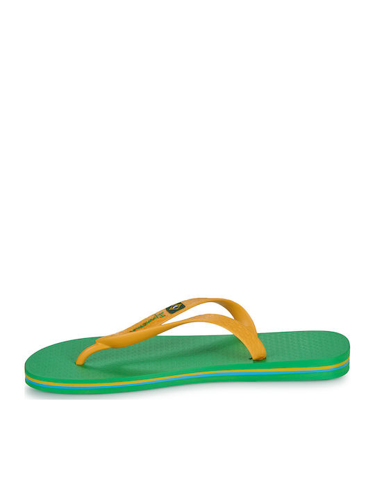 Classica Brasil II Men's Flip Flops Green