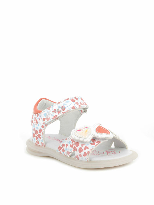 Primigi Kinder Sandalen Si.Nap.St.Cuori/B Weiß