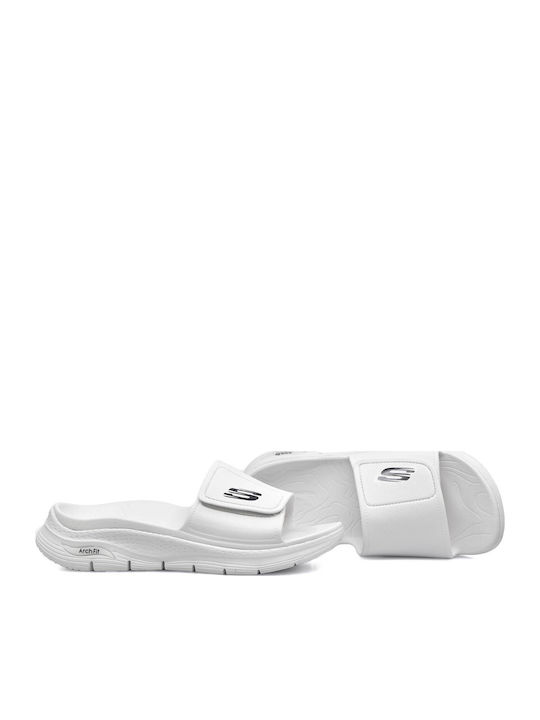 Arch Fit-Feelin Fresh Herren Slides Weiße