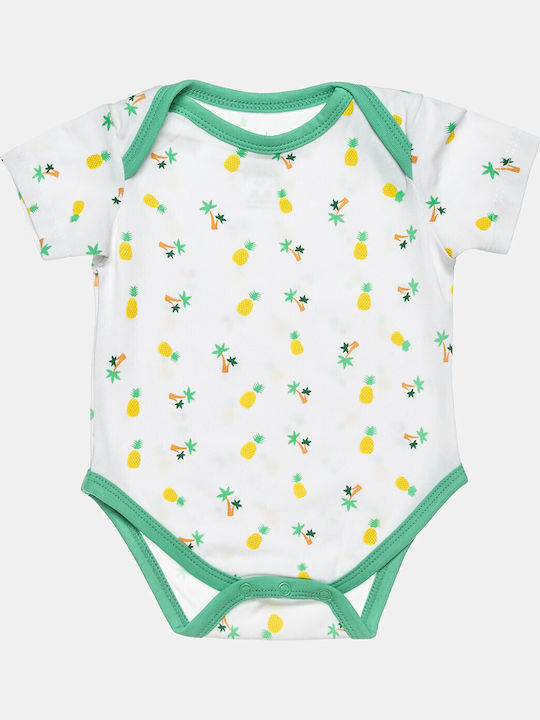 Alouette Set Baby Bodysuits Green Alouette Set Baby Bodysuits Green