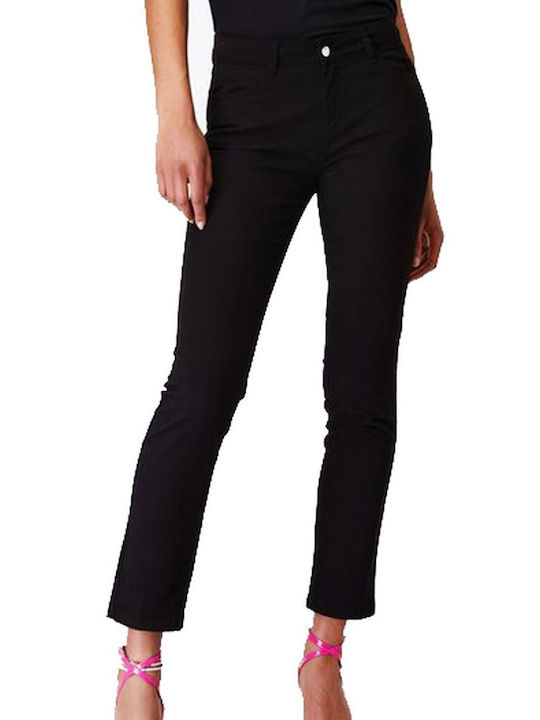 SARAH LAWRENCE Women's black lightweight skinny pants 2-400101 Black