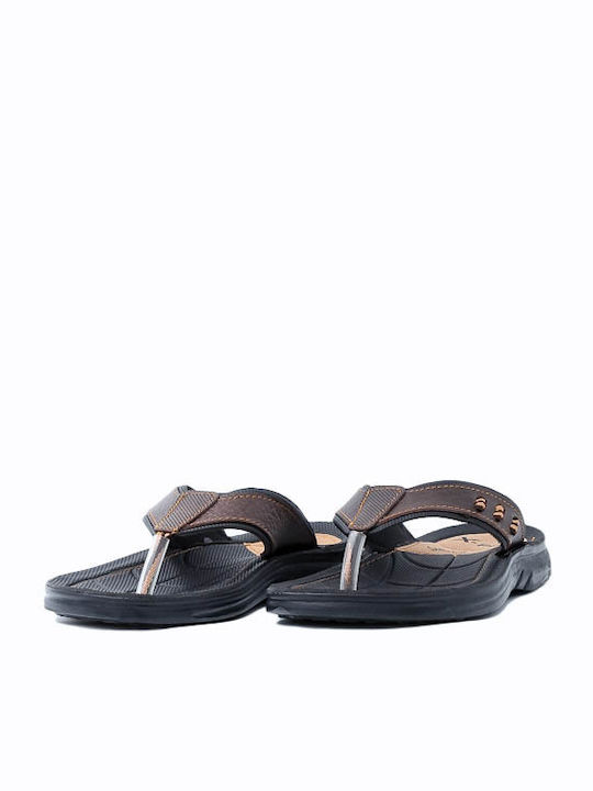 Men's Flip Flops Anatomic Brown