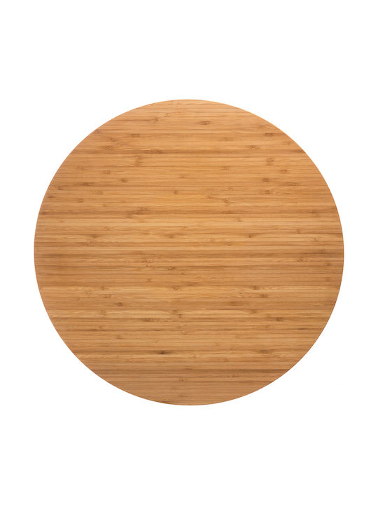 Atmosphera Wooden Serving Platter Rotating 50x50cm