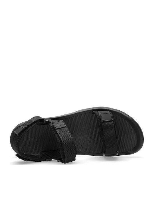 4F Men's Black Sandals