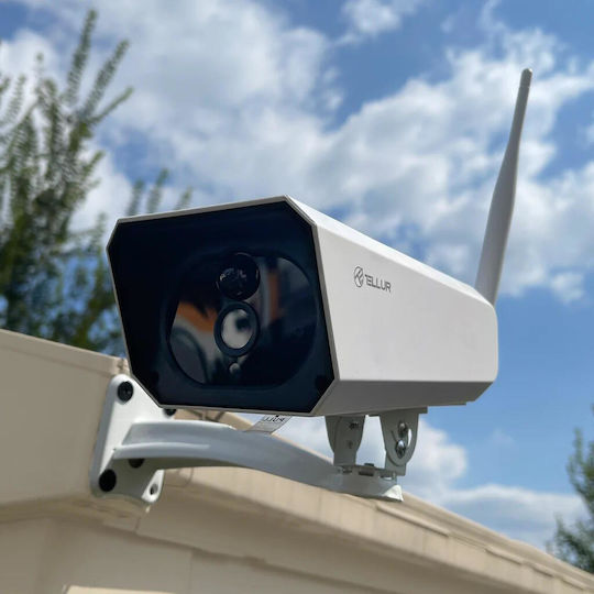 Tellur TLL331231 IP Камера за наблюдение Wi-Fi Full HD 1080p Водоустойчива с Двупосочна Комуникация и Обектив 3.6мм