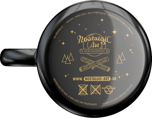 Nostalgic Art Martini Served Here Κούπα Εμαγιέ Μαύρη 360ml