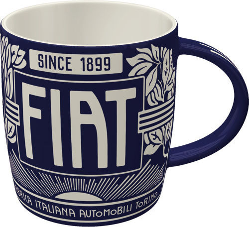 Nostalgic Art Fiat Κούπα Κεραμική Μπλε 330ml