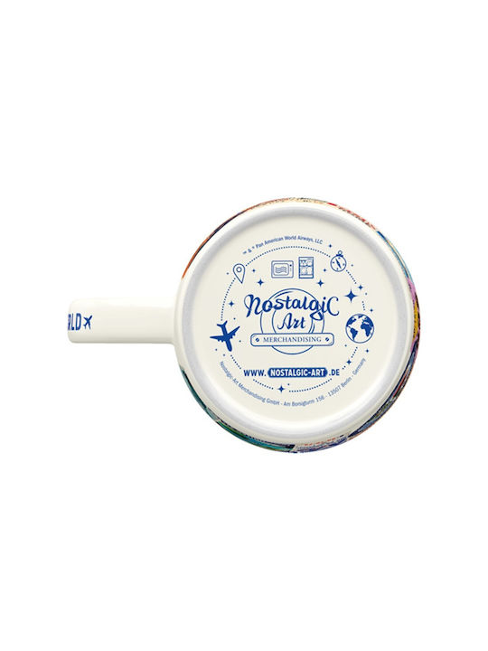 Nostalgic Art Pan Am Travel Becher Keramik Mehrfarbig 330ml 43074