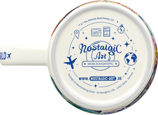 Nostalgic Art Pan Am Travel Mug Ceramic Multicolored 330ml 43074