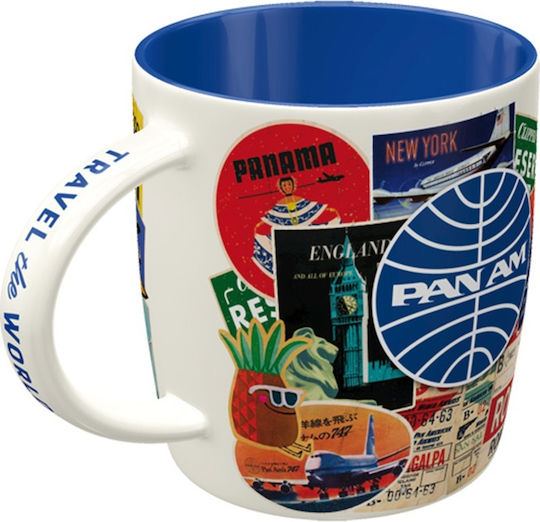 Nostalgic Art Pan Am Travel Mug Ceramic Multicolored 330ml 43074