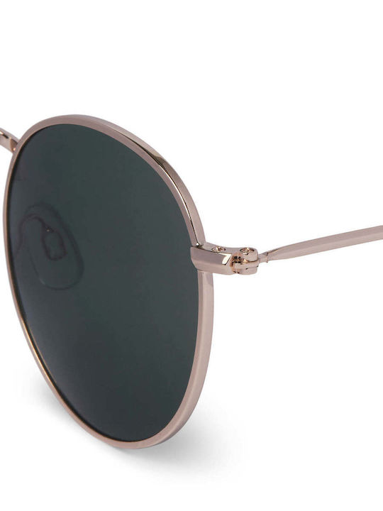 Jack & Jones Unisex Sonnenbrille mit Metall Gestell Gold / Gold Colour