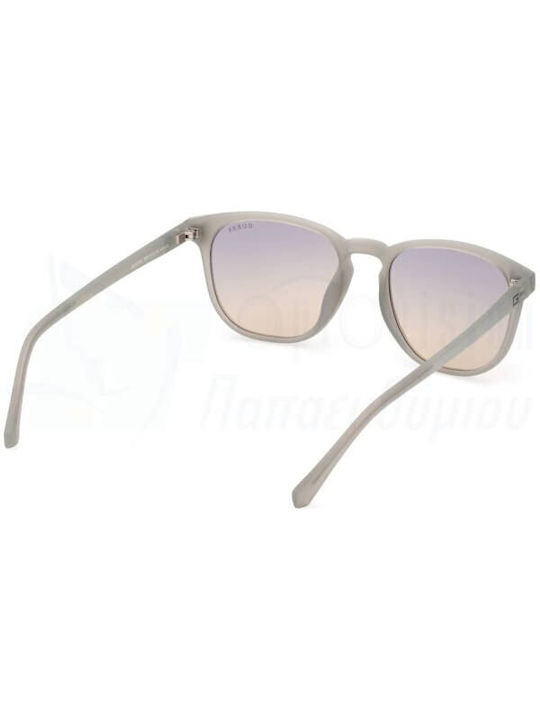Guess Guess Women's Sunglasses with White Horn-Rimmed Frame and Grey Gradient Lenses GU00061 20B