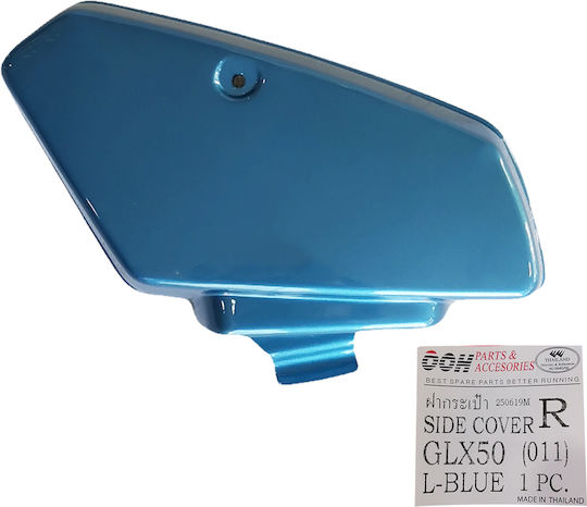 Ooh Right Motorcycle Side Plastic for Honda GLX Blue 1pcs