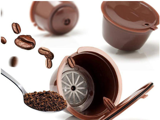 Nachfüllbare Kaffee- und Getränkekapseln Kompatibel mit Dolce Gusto Maschine 3 Stück