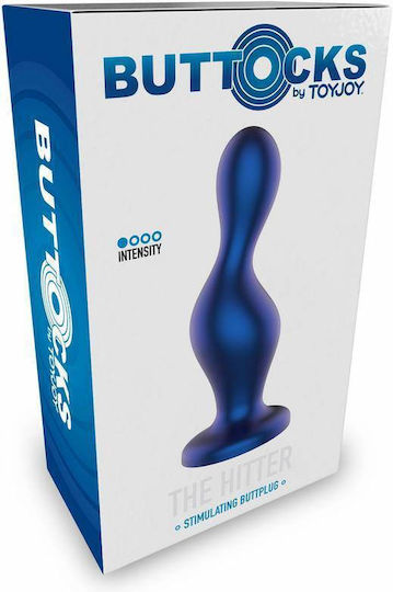 ToyJoy The Hitter Anal Plug Blau