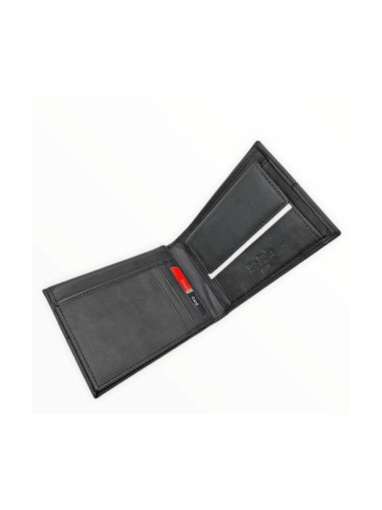 Pierre Cardin Men's Leather Wallet Black