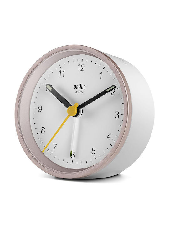 Braun Επιτραπέζιο Ρολόι με Ξυπνητήρι BC12PW