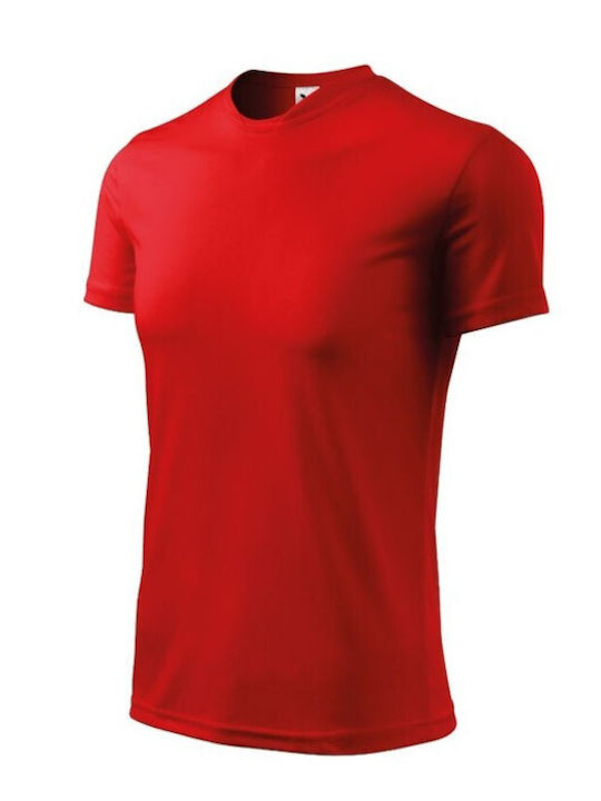Adler Men's Short Sleeve Promotional T-Shirt Red