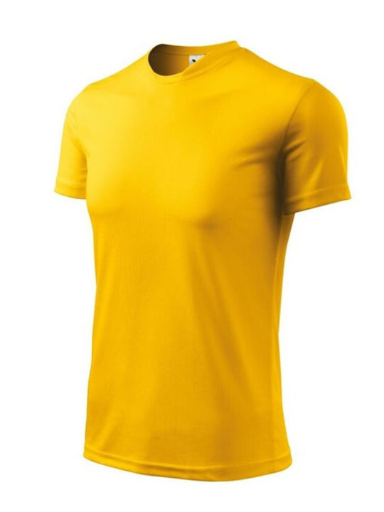 Malfini Fantasy M MLI12404 Men's Short Sleeve Promotional T-Shirt Yellow