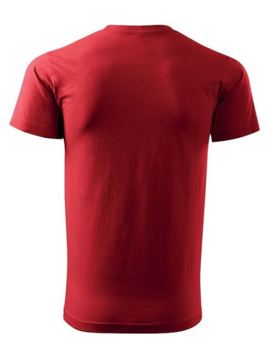 Adler Men's Short Sleeve Promotional T-Shirt Red