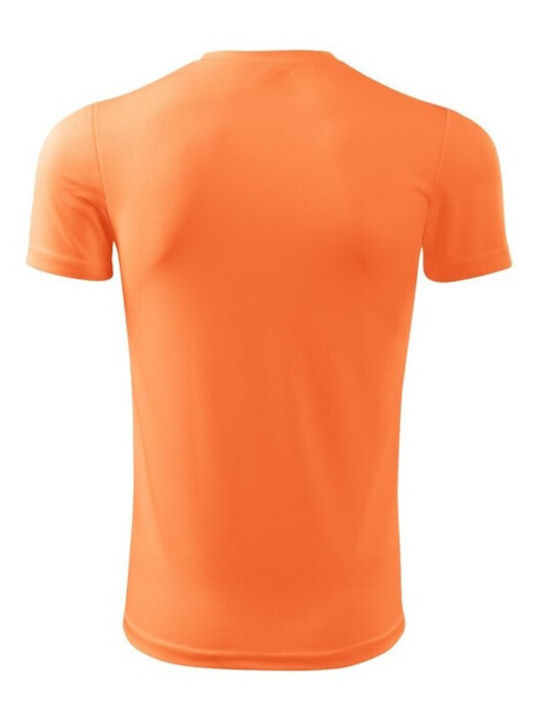 Adler Men's Short Sleeve Promotional T-Shirt Orange