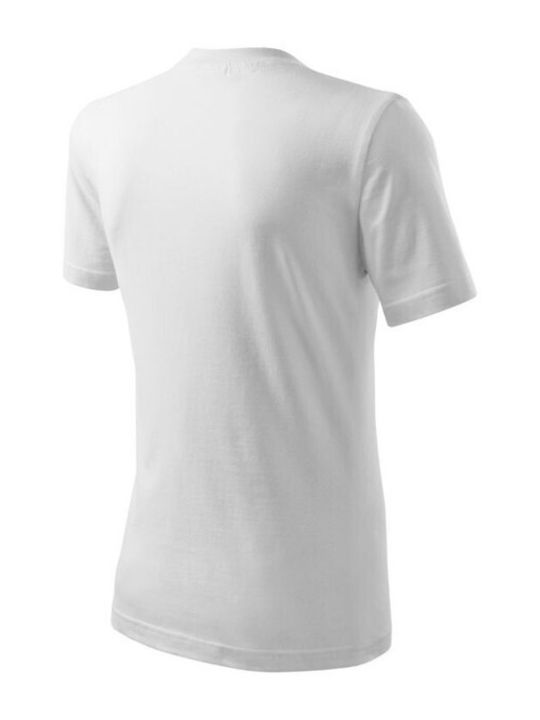 Adler Men's Short Sleeve Promotional T-Shirt White