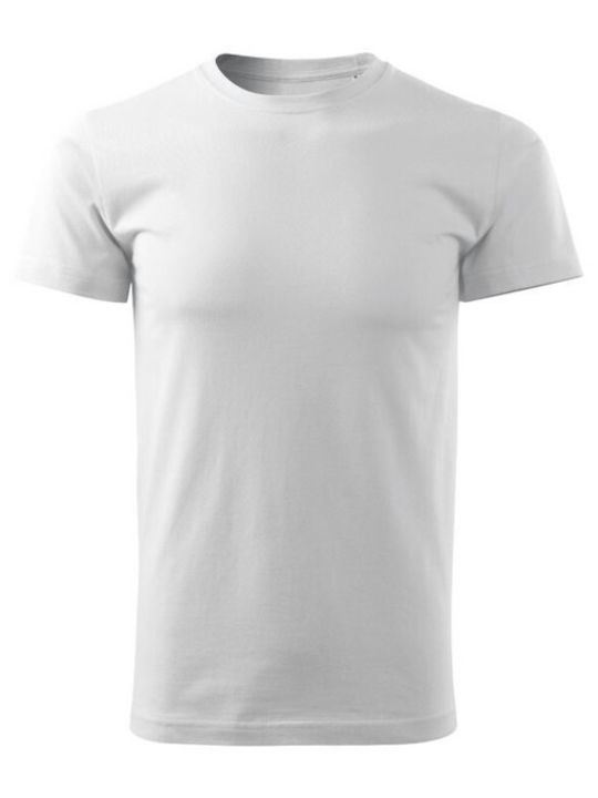 Adler Basic Free M Men's Short Sleeve Promotional T-Shirt White MLIF2900