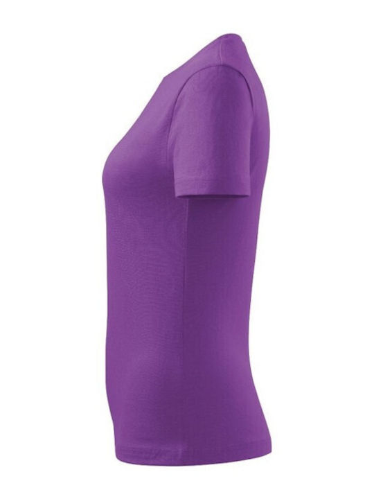 Malfini Women's Short Sleeve Promotional T-Shirt Purple