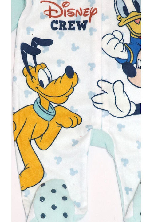 Disney Set Baby Strampler Langärmliges Hellblau