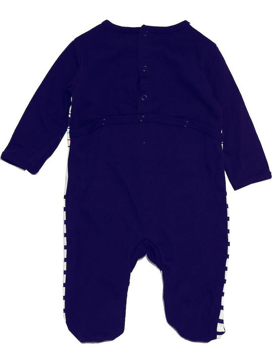 Disney D3092 Babystrampler Langärmliges Marineblau