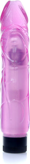 Boss Of Toys Juicy Jelly Realistic Vibrator 22cm Pink