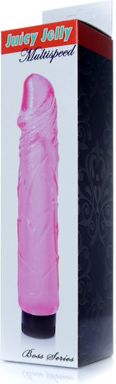 Boss Of Toys Juicy Jelly Реалистичен Вибратор 22см Розов