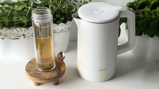 MPM Βραστήρας 1.7lt 2200W Λευκός