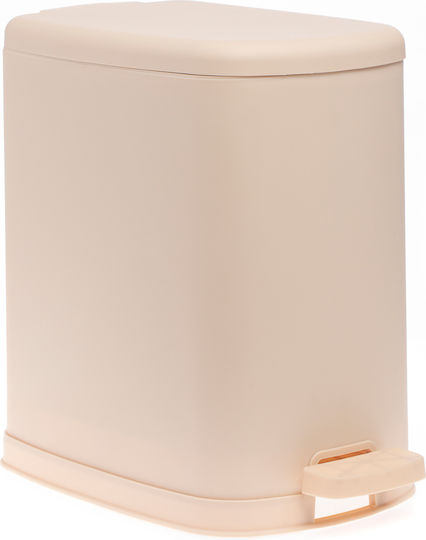 Cyclops Secret 003302334 Plastic Perie pentru coșul de gunoi din baie Închidere lentă 7lt Bej Cyclops Secret 003302334 Plastic Perie pentru coșul de gunoi din baie Închidere lentă 7lt Bej