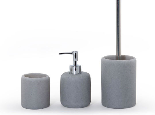 Nef-Nef Homeware Επιτραπέζια Ποτηροθήκη Dorey Γκρι SILVER