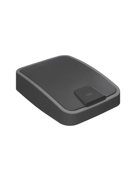 5Five Waste Bin Waste Plastic Black 25lt 1pcs